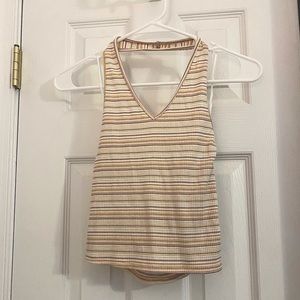 AMERICAN EAGLE Striped Halter Top